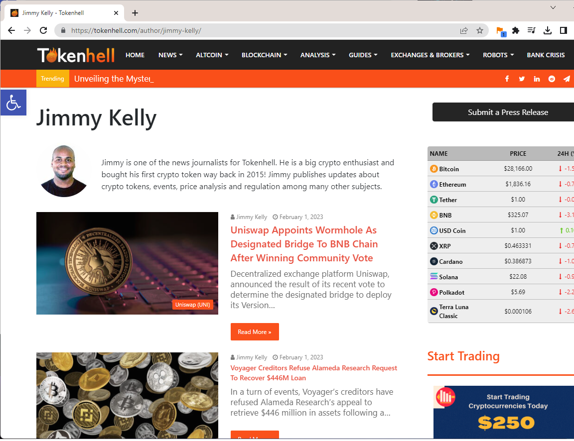 TokenHell.com - Jimmy Kelly